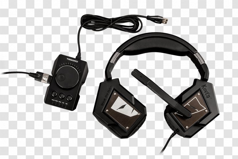 Headphones Microphone Headset 5.1 Surround Sound 7.1 - Electronic Device Transparent PNG