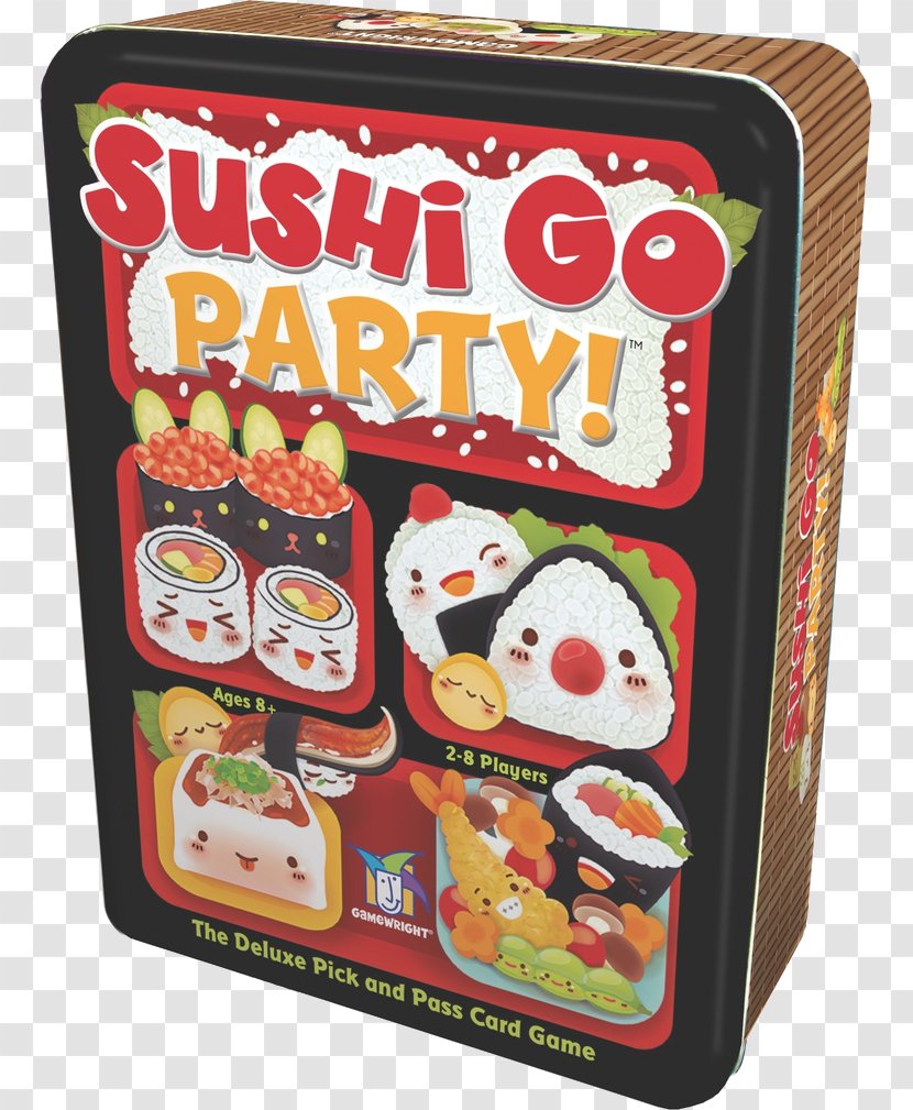 Gamewright Sushi Go Party! Sashimi Go! - Cuisine - Boards Of Canada Transparent PNG