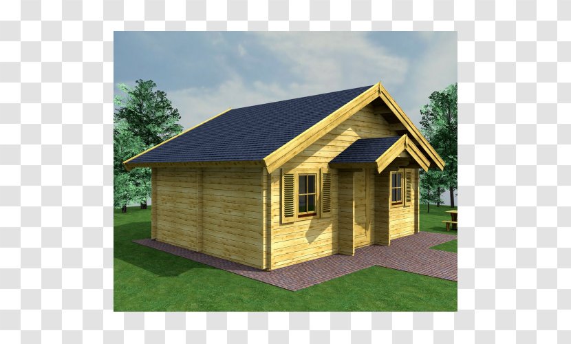 Log Cabin House Storey Bungalow Roof - Floor Transparent PNG