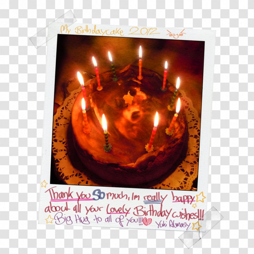Torte-M Birthday Cake Candle - Many Thanks Transparent PNG