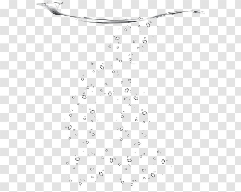 White Symmetry Pattern - Black And - Water Transparent PNG