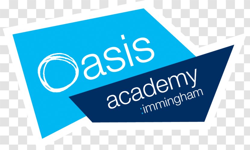 Oasis Academy South Bank Logo Brand Product Font - Aqua Transparent PNG