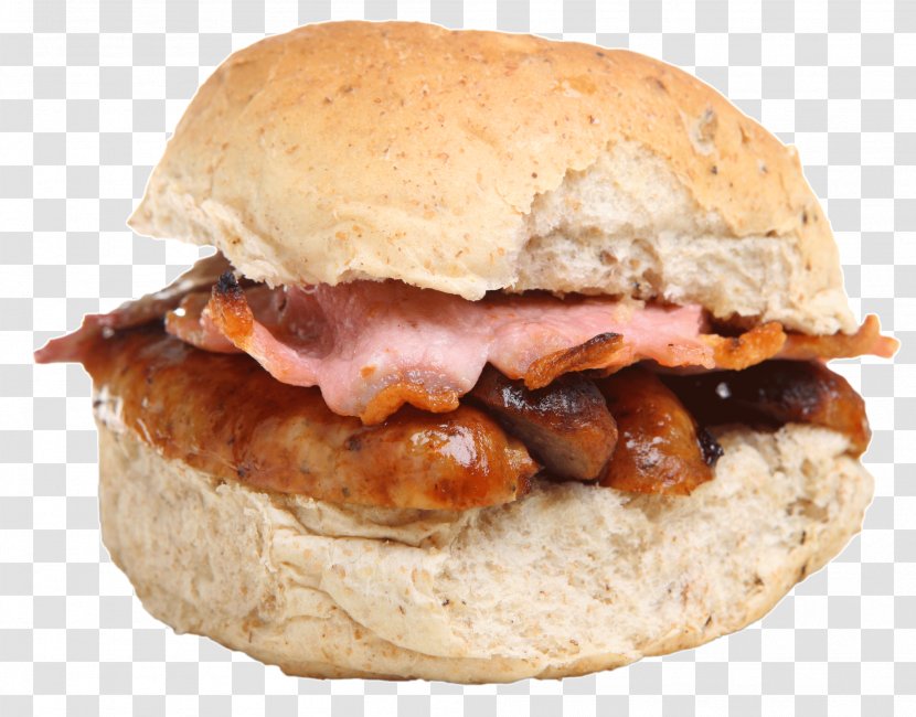 Sausage Roll Bacon Sandwich Breakfast Bacon, Egg And Cheese - Food Transparent PNG
