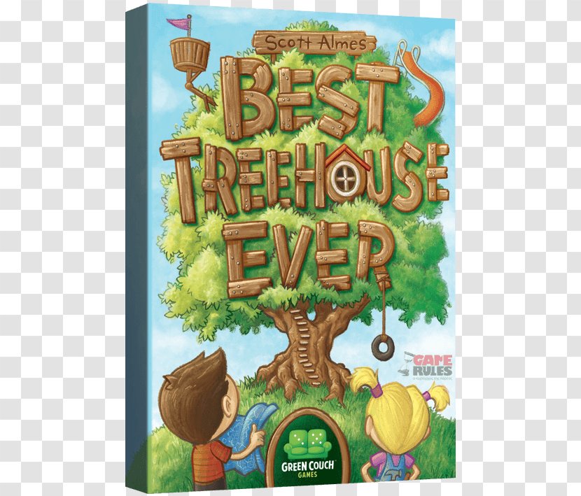Tree House Board Game Carcassonne Labyrinth - Building Transparent PNG