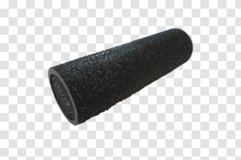 Cylinder Black M - Material - Foam Roller Transparent PNG