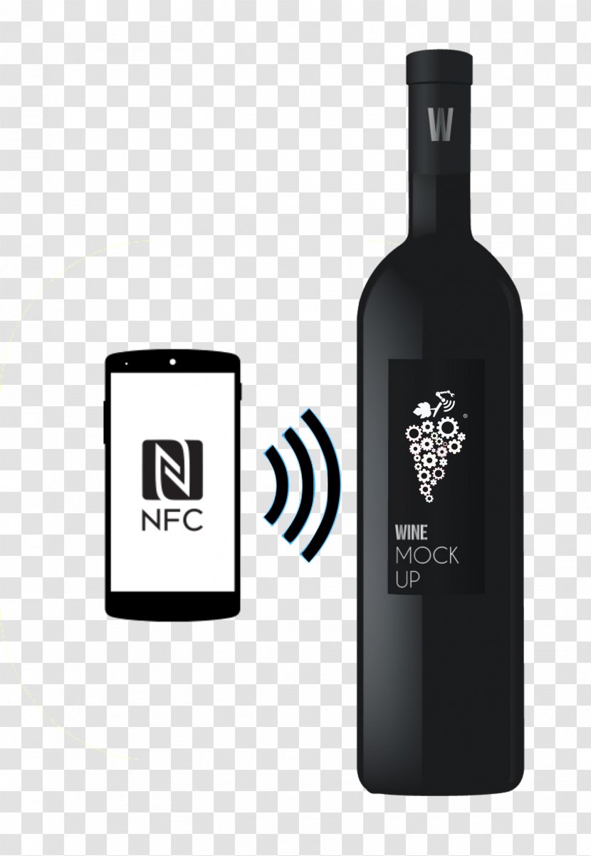Near-field Communication Radio-frequency Identification Wine Mobile Payment Smartphone - Technology Transparent PNG