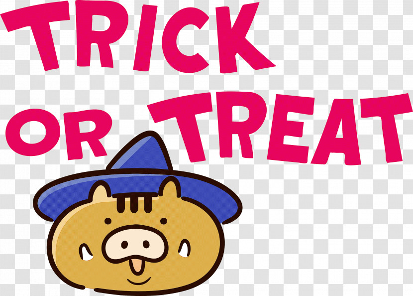 TRICK OR TREAT Halloween Transparent PNG