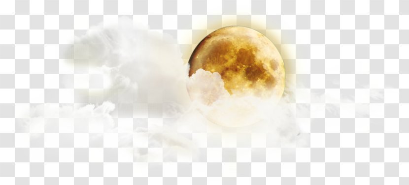 Sky Computer Wallpaper - Mid-Autumn Moon Creative Transparent PNG