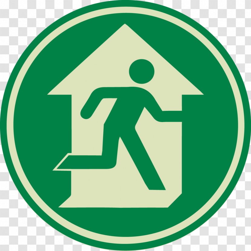 Exit Sign Emergency Building Label Safety Transparent PNG