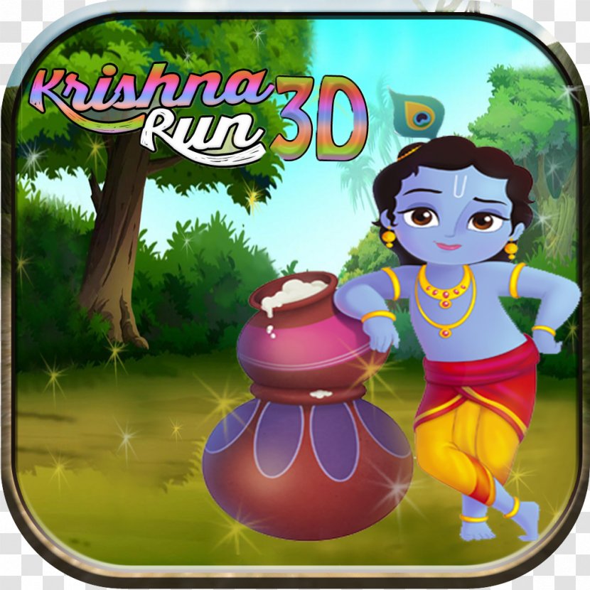 Little Krishna Makhan Masti Character Emoji Screenshot Transparent PNG