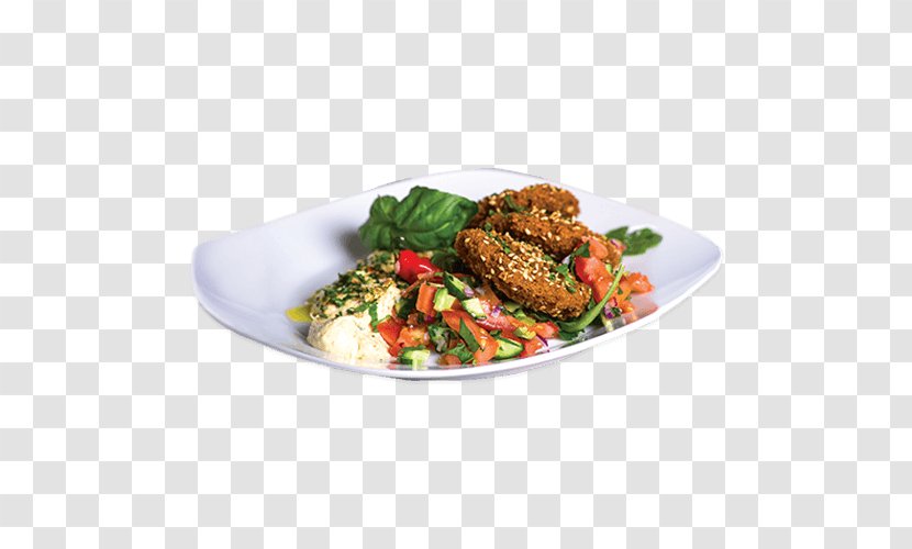 Falafel Teppanyaki Asian Cuisine Japanese O.S.B. Oriental Sandwich Bar - Dishware Transparent PNG