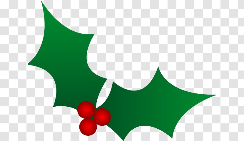 Clip Art Christmas Openclipart Common Holly Day - Transpiration Transparent PNG
