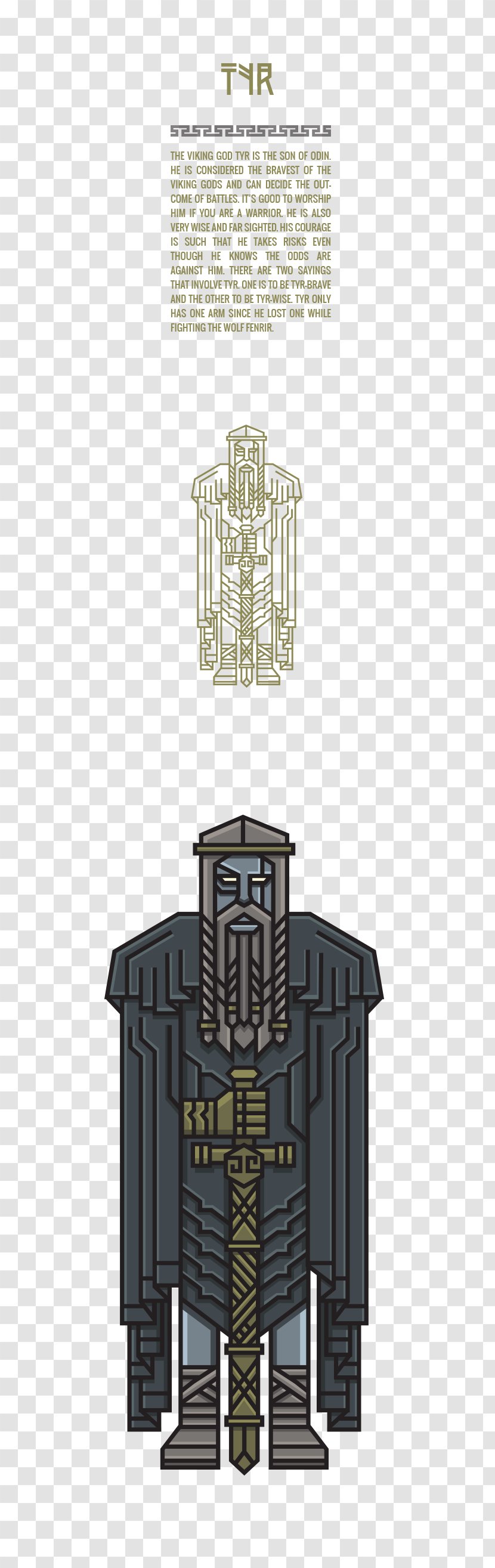 Odin Norse Mythology Cosmology Týr - Viking Art Transparent PNG