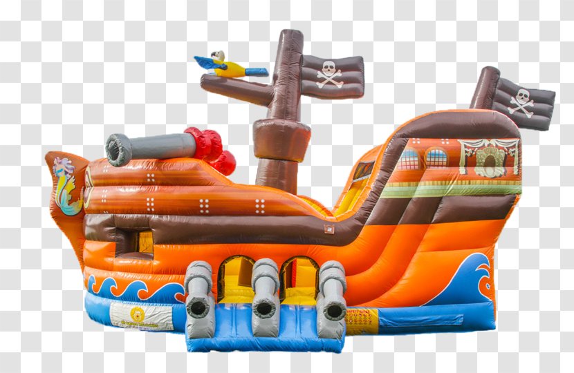 Inflatable Child Pirate Ship Piracy Game Transparent PNG
