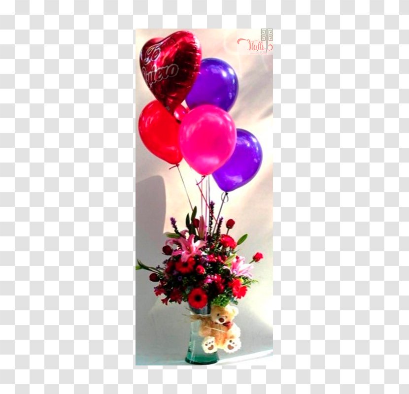 Floral Design Flower Gift Toy Balloon - Artificial Transparent PNG