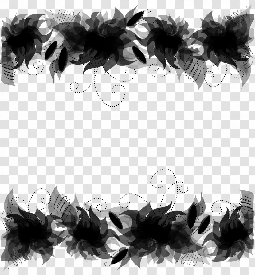 Font Pattern Black M - Fashion Accessory - Wing Transparent PNG