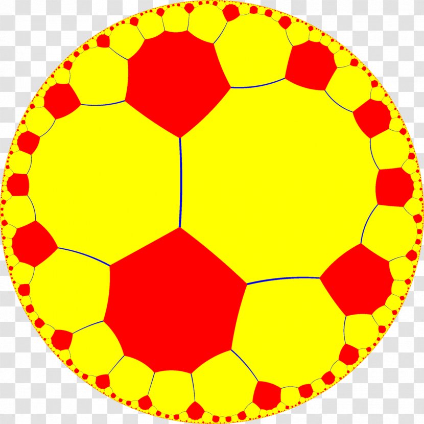 Circle Point Football - Ball - Hexagonal Transparent PNG