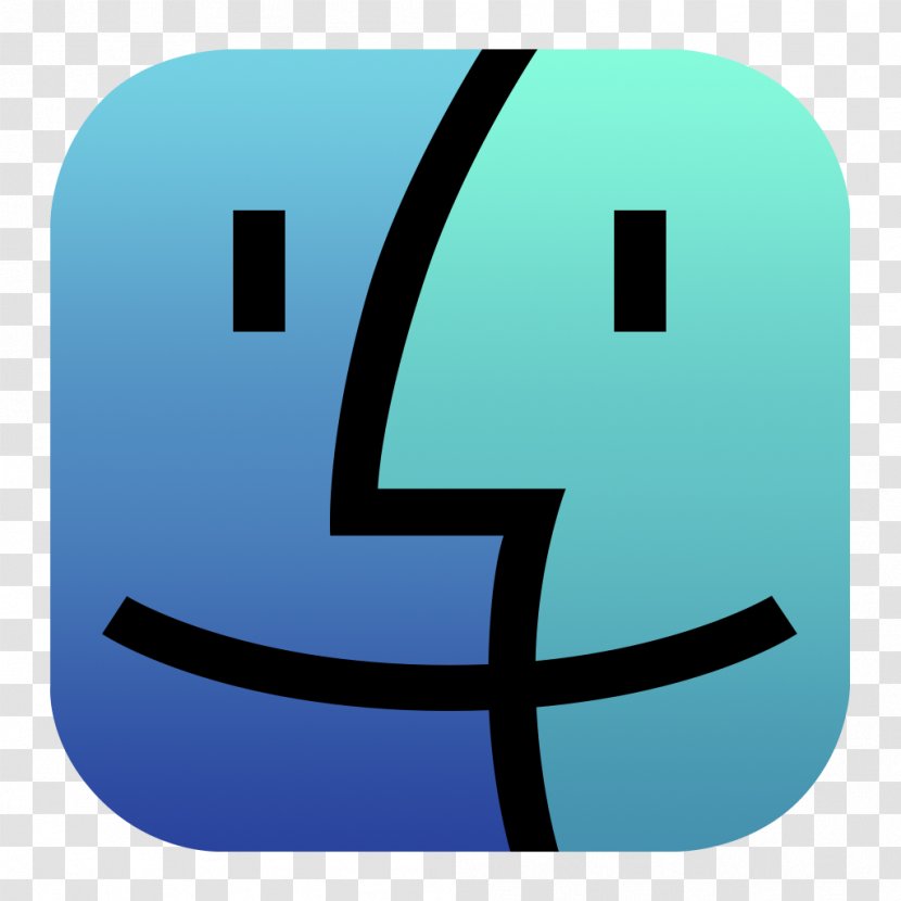 Finder MacOS - Symbol - Look Transparent PNG