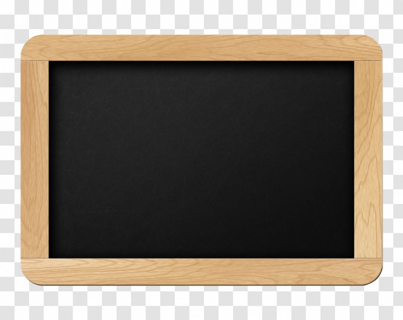 Blackboard Paper Bulletin Board Slate - Picture Frame - Notice Transparent PNG