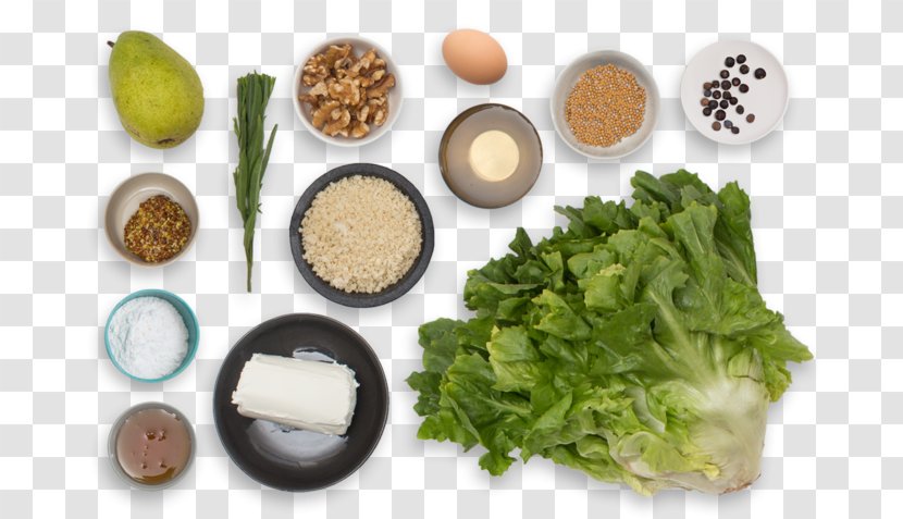 Vegetarian Cuisine Recipe Ingredient Greens Food - Leaf Vegetable - Goat Cheese Grapes Transparent PNG