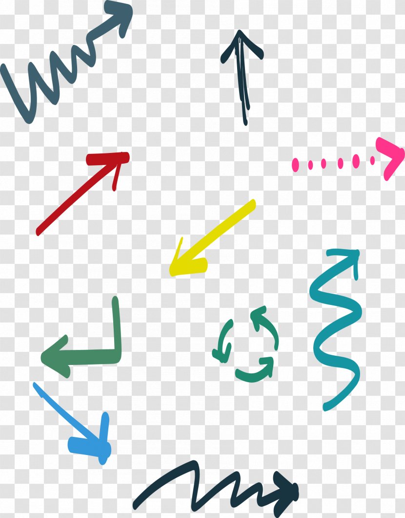 Arrow Drawing Icon - Graffiti Arrows Transparent PNG