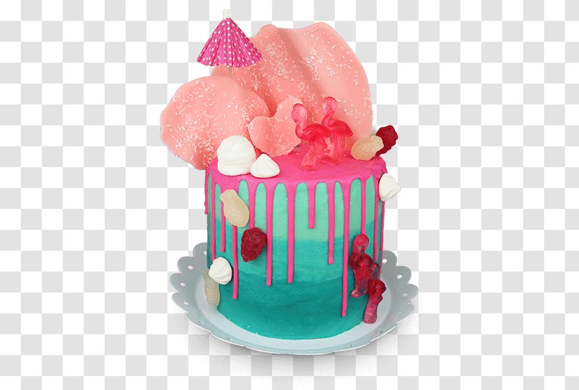 Gummy Bear Torte Birthday Cake Sugar Buttercream - Gradute Transparent PNG