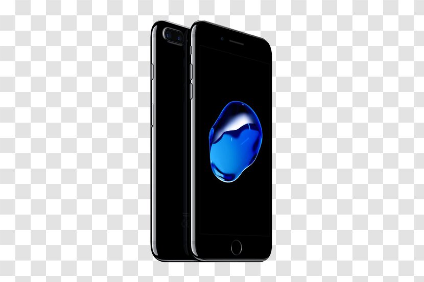 Apple IPhone 7 Plus Smartphone Jet Black IOS - Unlocked - 8plus Transparent PNG