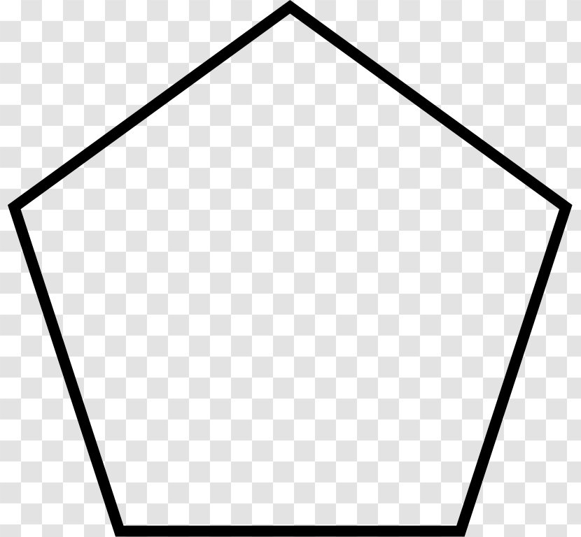 Regular Polygon Pentagon Polytope Geometry - Shape Transparent PNG