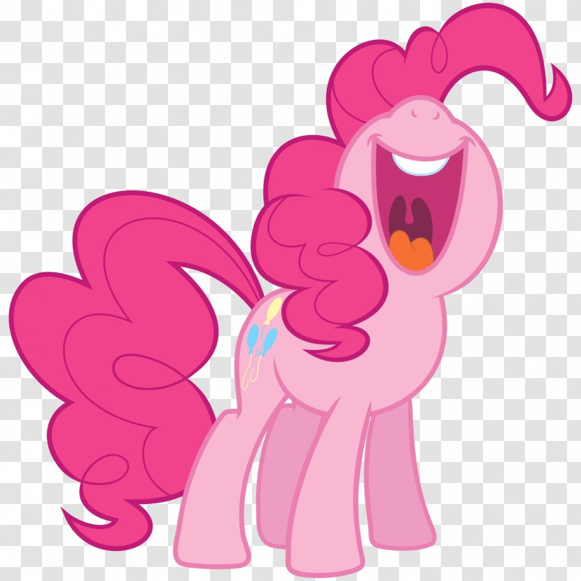 Pinkie Pie Pony Twilight Sparkle Applejack Rarity - Heart - Youtube Transparent PNG