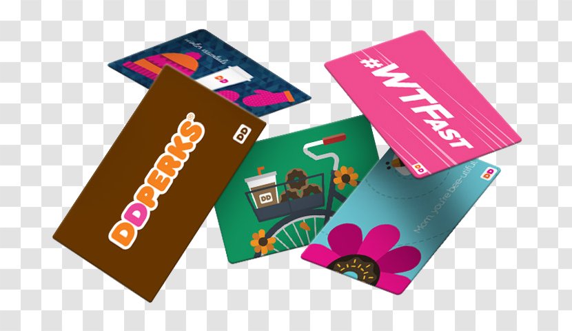 Dunkin' Donuts Coffee Gift Card - CARDS Transparent PNG