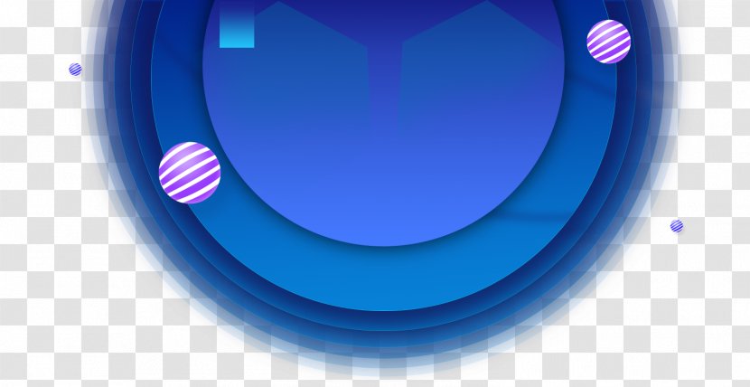 Circle Blue Clip Art - Circular Board Technology Background Transparent PNG