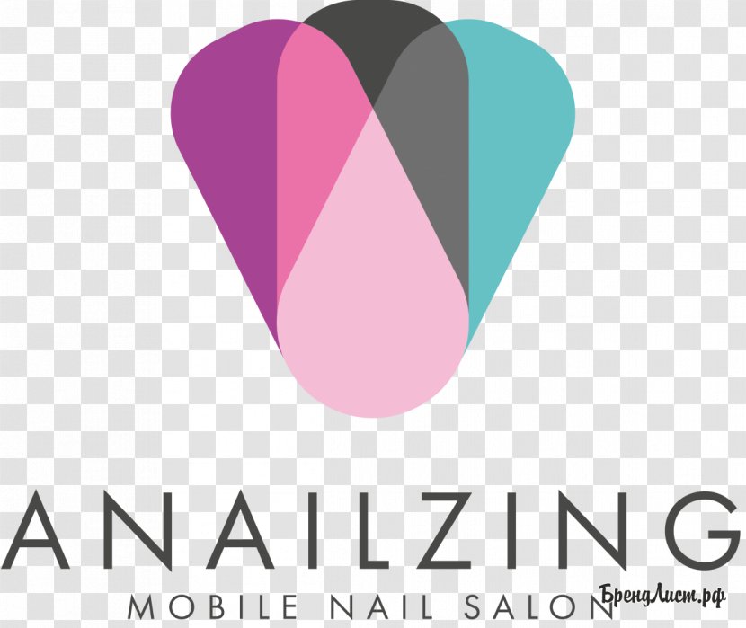 Nail Polish Art Salon Logo Transparent PNG