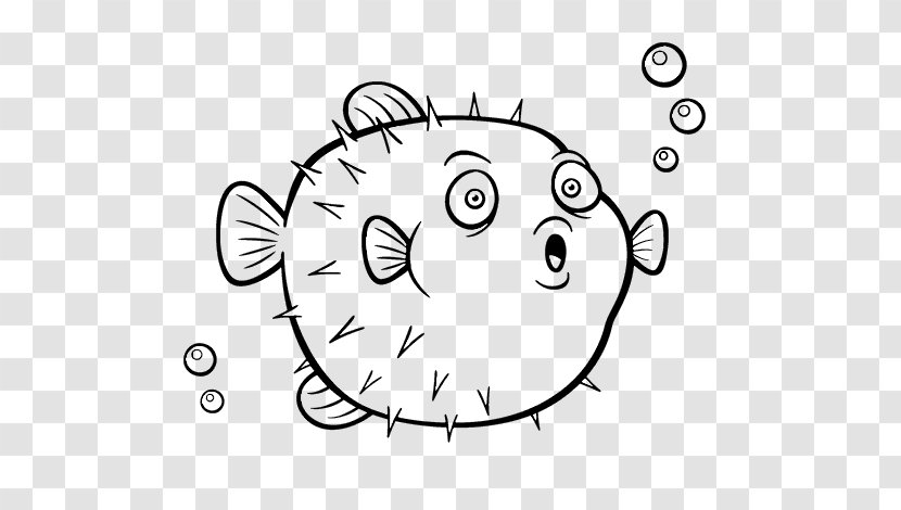 Eyespot Pufferfish Fugu Drawing - Cartoon - Fish Transparent PNG