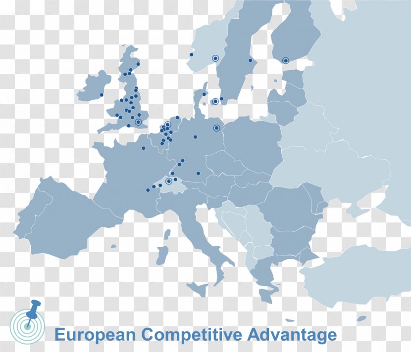 Member State Of The European Union Vector Graphics Map - Cloud - Cities Transparent PNG