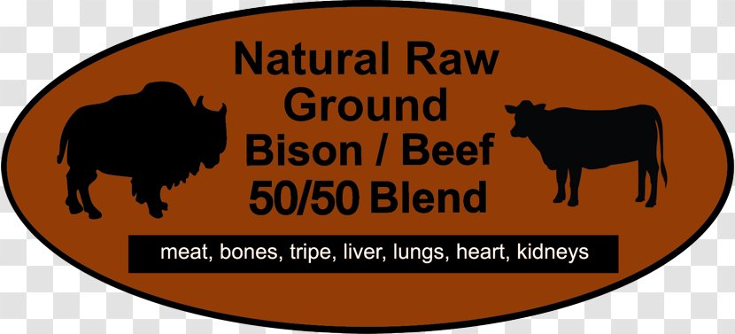 Pet Planet Dog Food Cattle - Buffalo Burger Transparent PNG