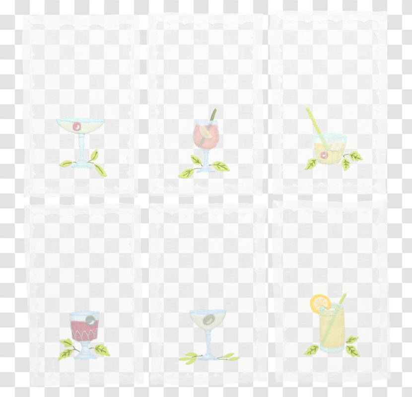 Postage Stamps Textile Train Mail - Yellow - Napkin Transparent PNG