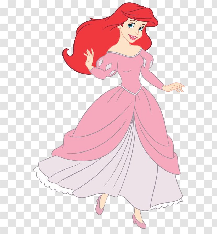 Ariel Princess Aurora The Prince Clip Art - Heart - Cliparts Transparent PNG