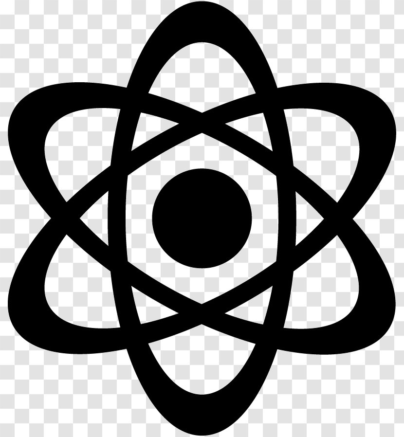 Atom Vector Graphics Physics Molecule - Quantum Mechanics - Stencil Transparent PNG