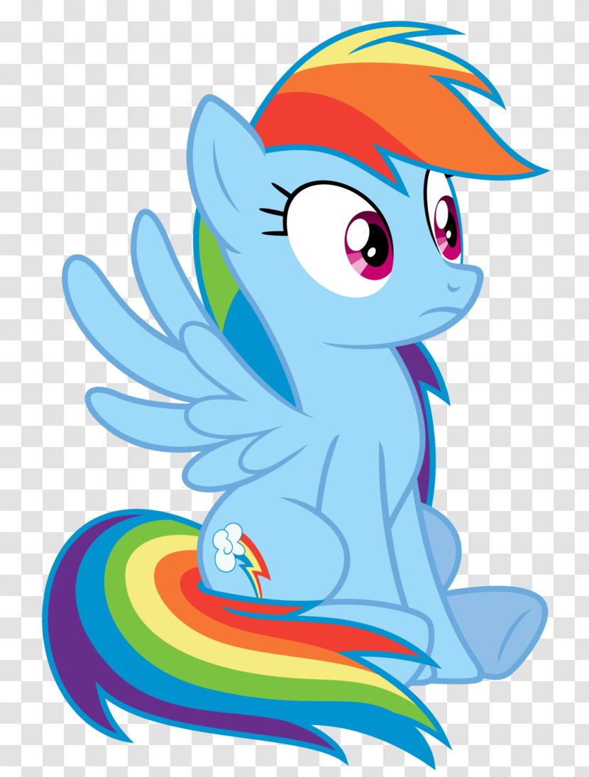 Rainbow Dash Pony Art Drawing - Mythical Creature Transparent PNG