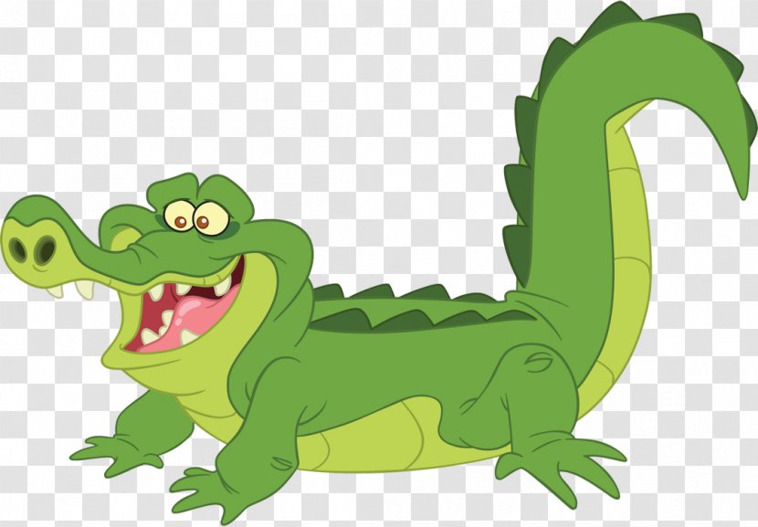 Peter Pan Tinker Bell Tick-Tock The Crocodile Alligator - Frog - Cartoon Transparent PNG
