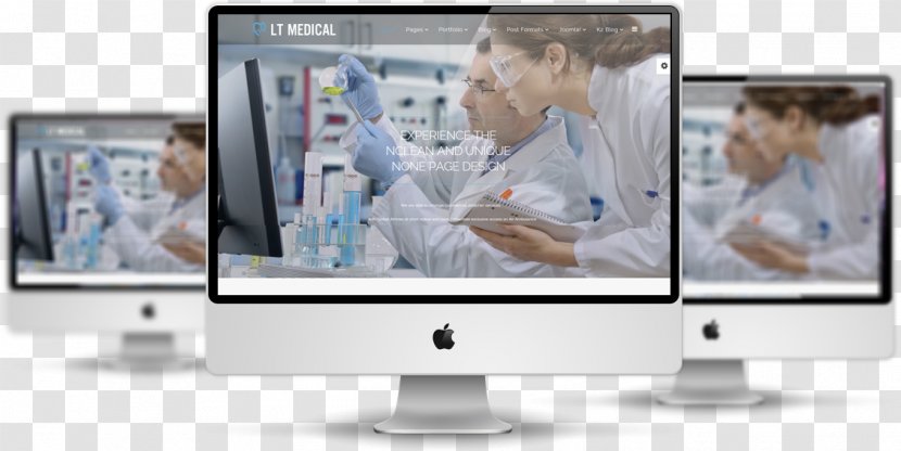 Responsive Web Design Template System Joomla Page Layout - Medical Transparent PNG