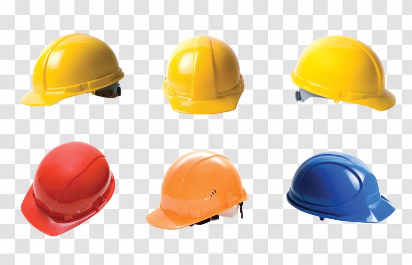 Hard Hats Headgear Cap Personal Protective Equipment - Construction Transparent PNG