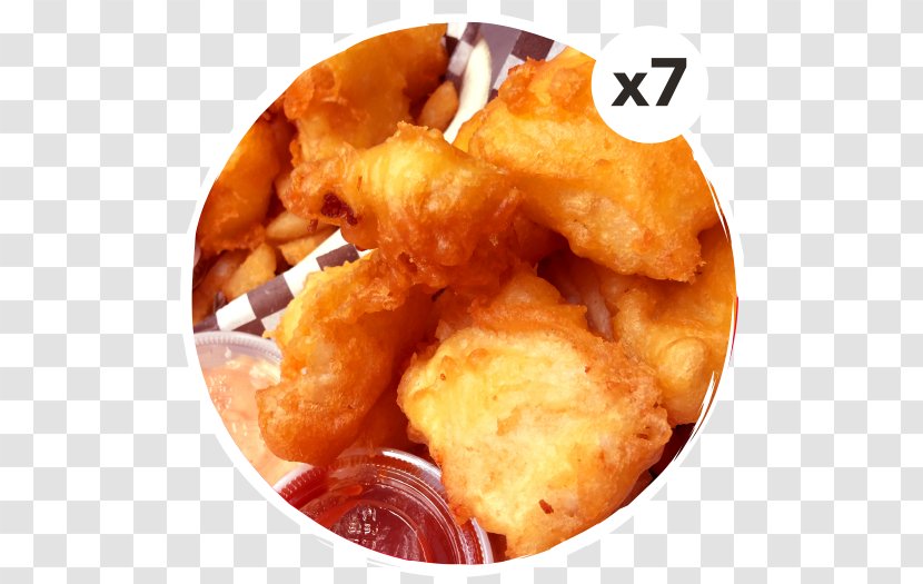 Chicken Nugget Fried Tempura Pakora Shrimp - Potato Wedges - FISH Chips Transparent PNG