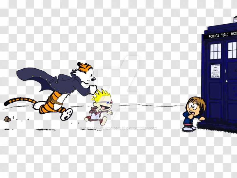 T-shirt Calvin And Hobbes - Technology Transparent PNG