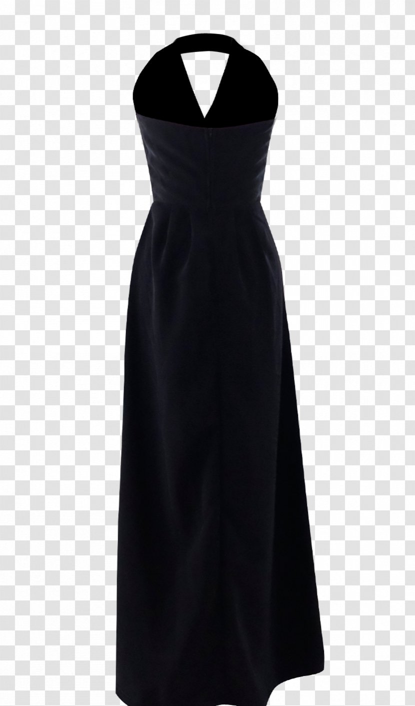 Little Black Dress Party Satin Gown Transparent PNG