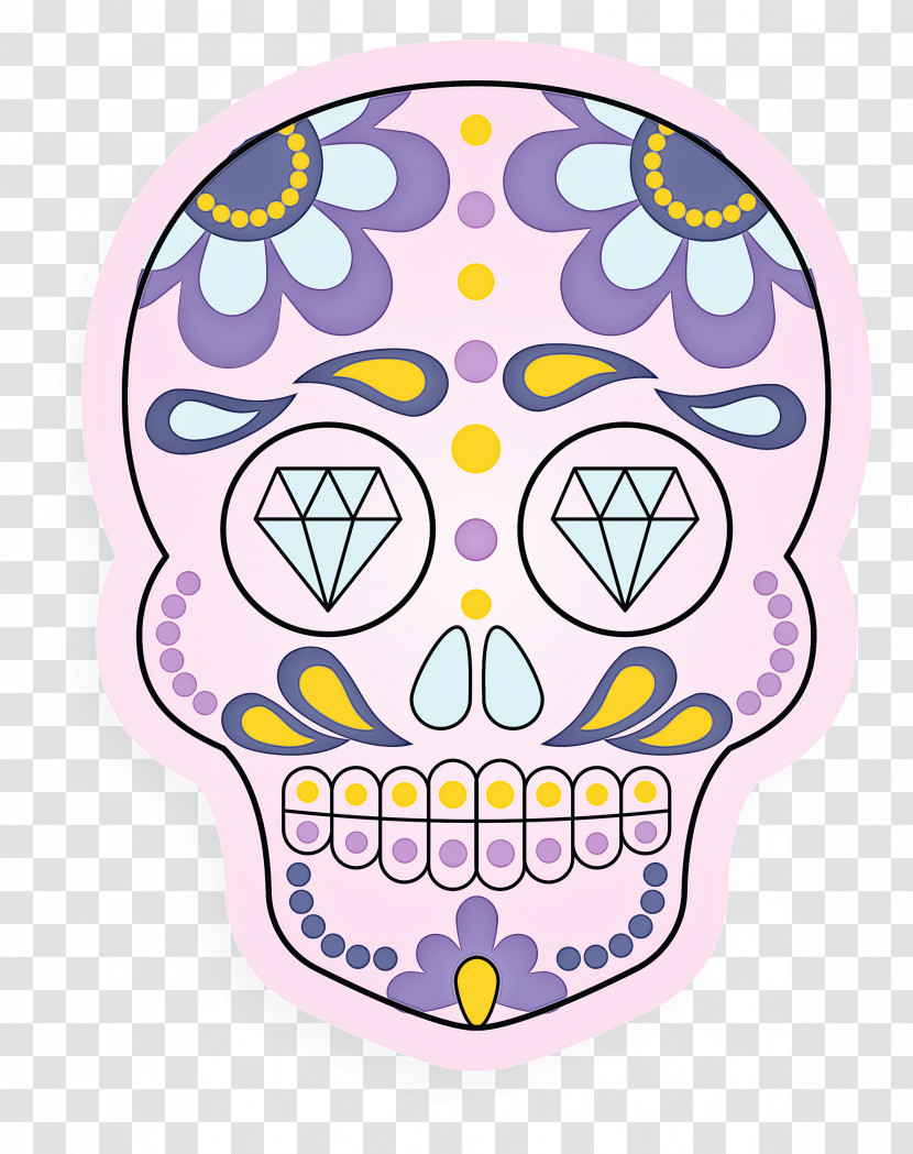 Skull Mexico Transparent PNG