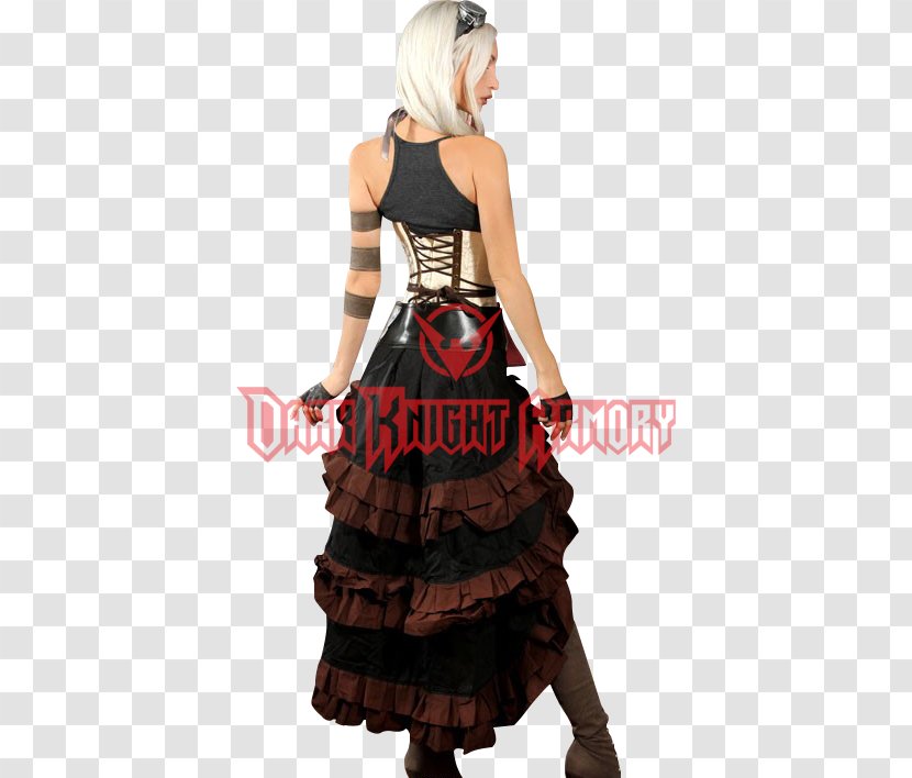 Steampunk Fashion Cocktail Dress Skirt Gothic - Clothing - Monocle Transparent PNG