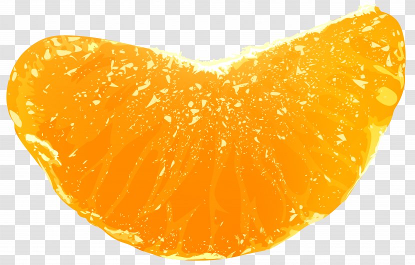 Clementine Tangerine Orange Clip Art - Piece Of Transparent Image Transparent PNG