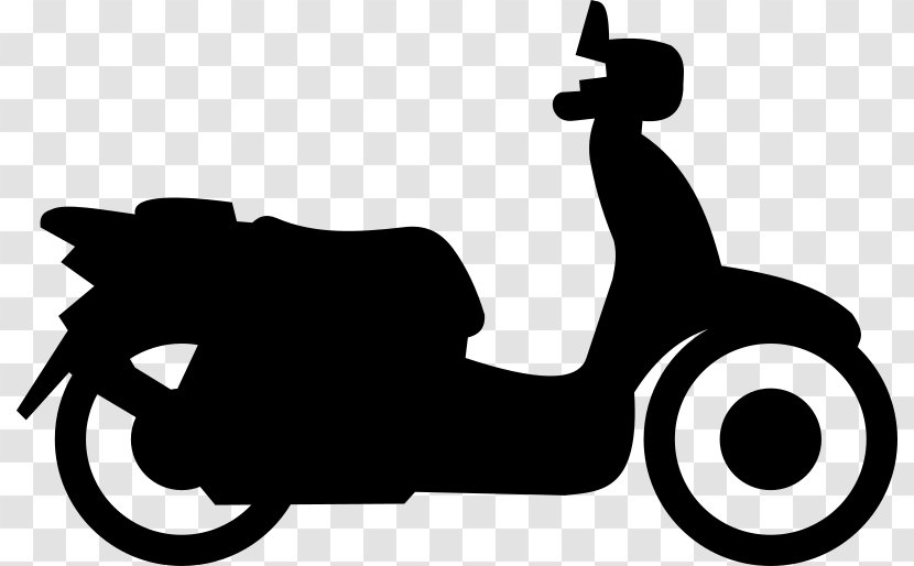 Scooter Motorcycle Moped Clip Art Transparent PNG