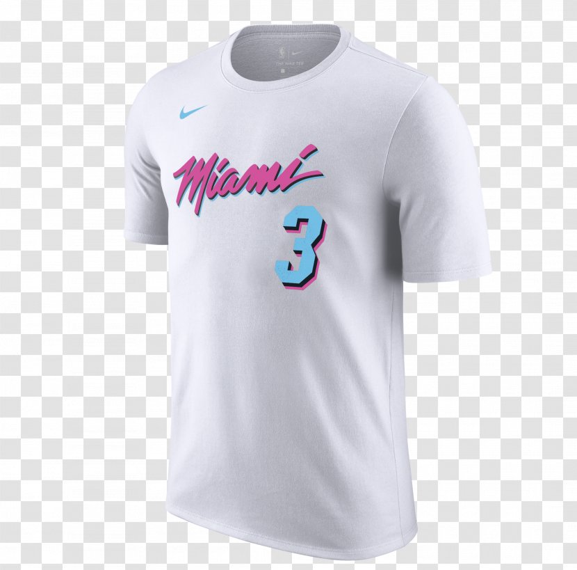 Miami Heat T-shirt Los Angeles Clippers Jersey - Vice Transparent PNG